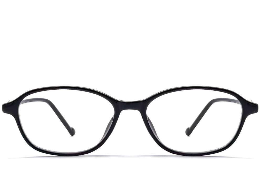 Gafas TR90 ovaladas negras #BS0423-0254