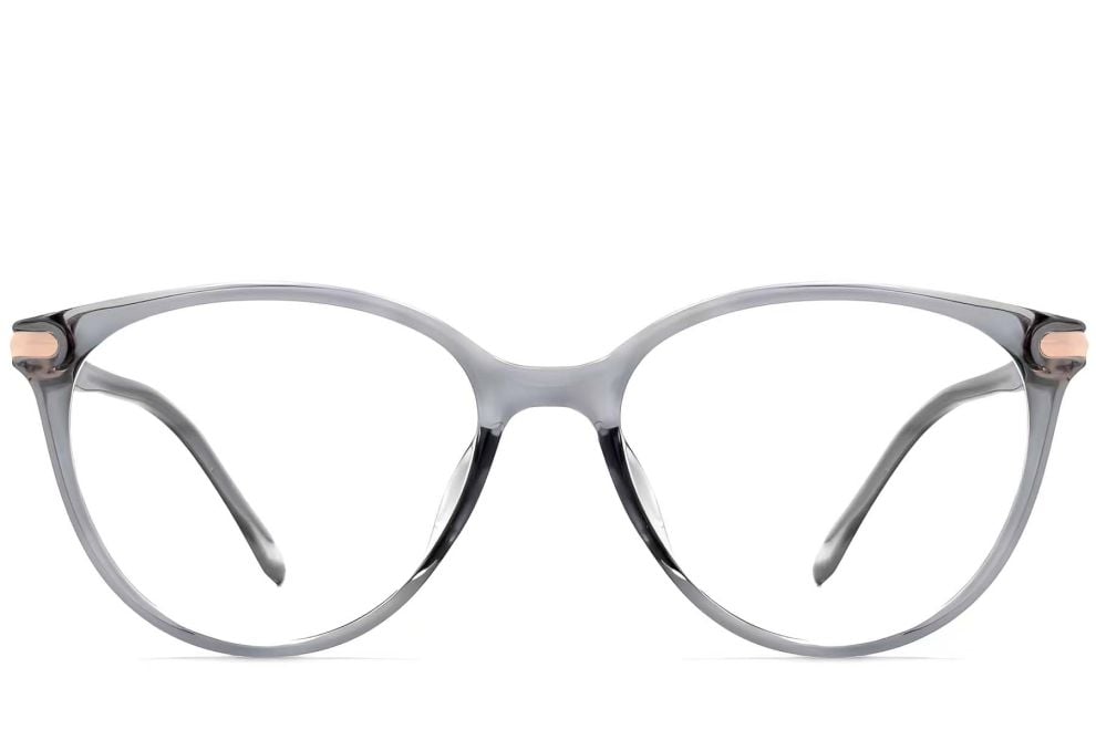 Gafas TR90 ovaladas grises #BS0423-0262