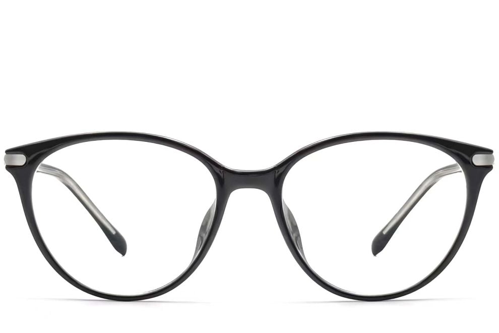 Gafas TR90 ovaladas negras #BS0423-0265