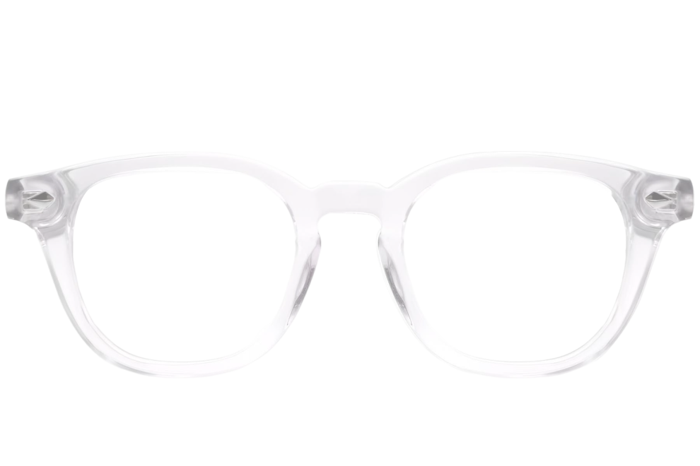 Gafas ovaladas de acetato transparente #BS0522-0002