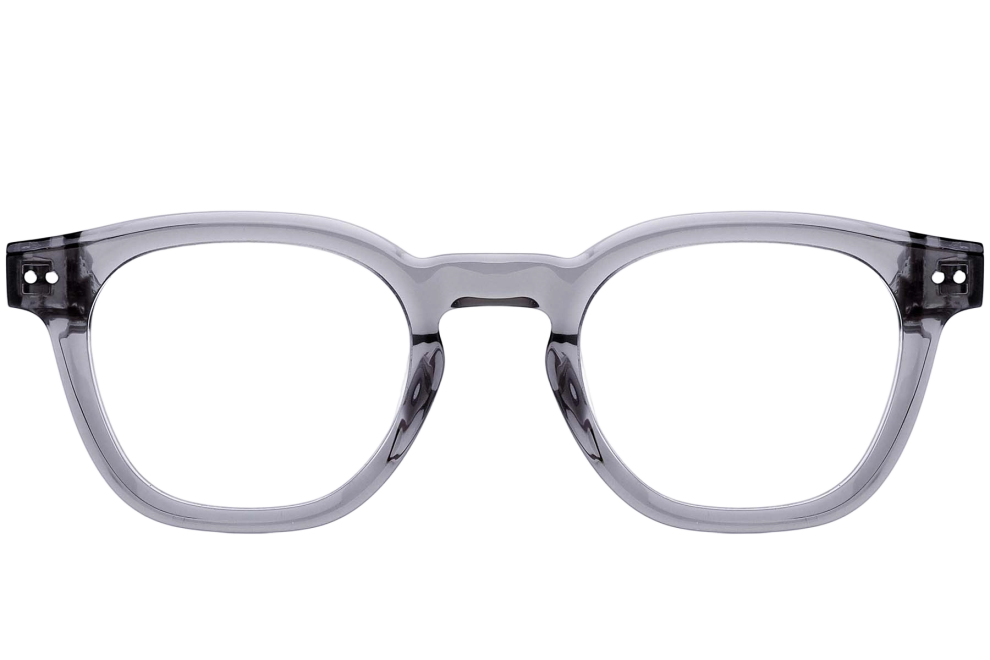 Gafas ovaladas de acetato gris #BS0522-0017
