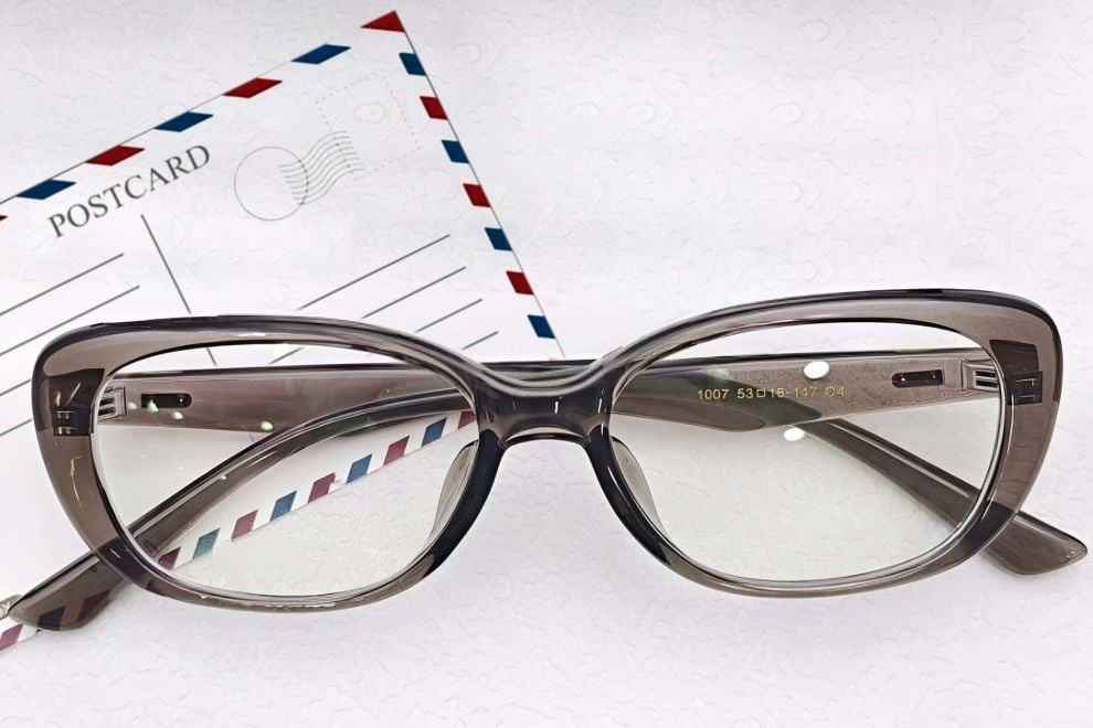 Oval Brown TR90 Glasses #BS0612-0006
