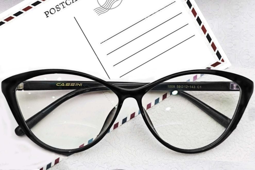 Butterfly Black TR90 Glasses #BS0612-0008