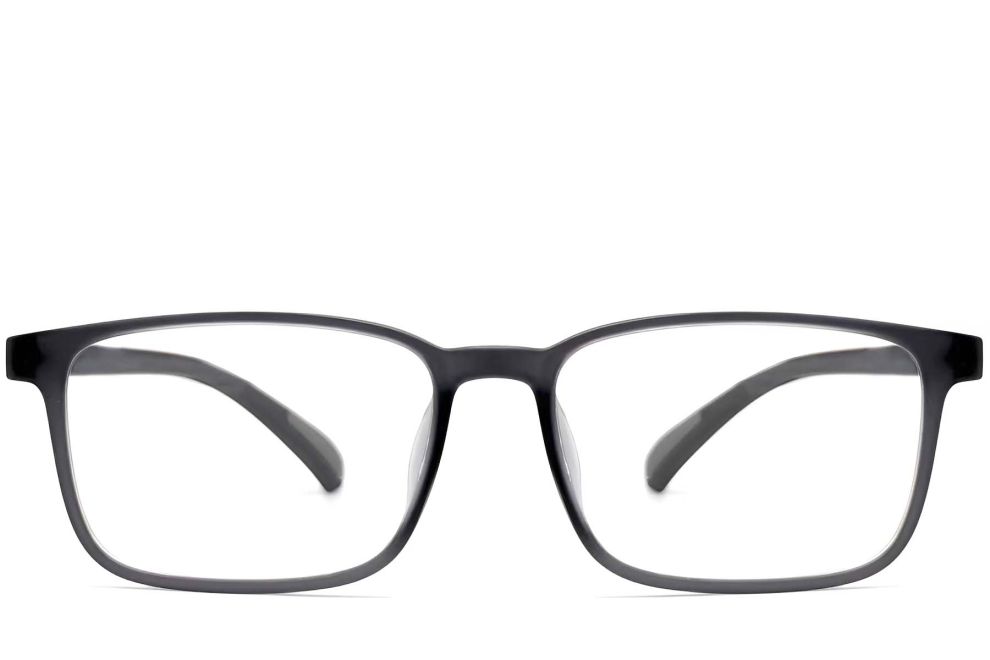 Rectangular Grey TR90 Glasses #BS0612-0013