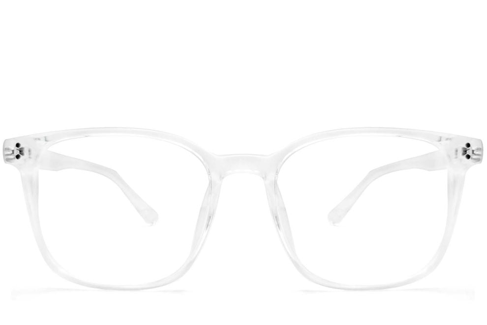 Rectangular Transparent TR90 Glasses #BS0612-0019