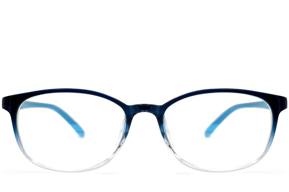Oval Blue TR90 Glasses #BS0612-0020
