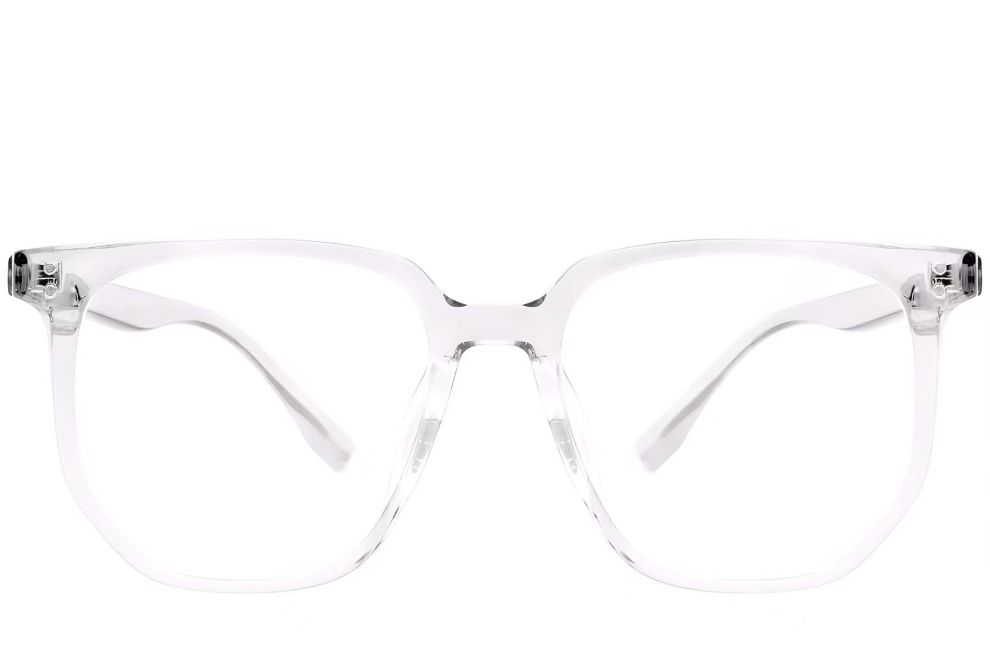 Geometric Transparent TR90 Glasses #BS0612-0030