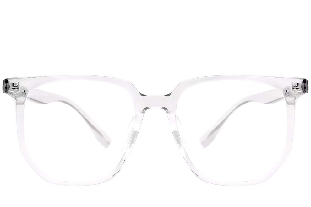 Gafas geométricas transparentes TR90 #BS0612-0030