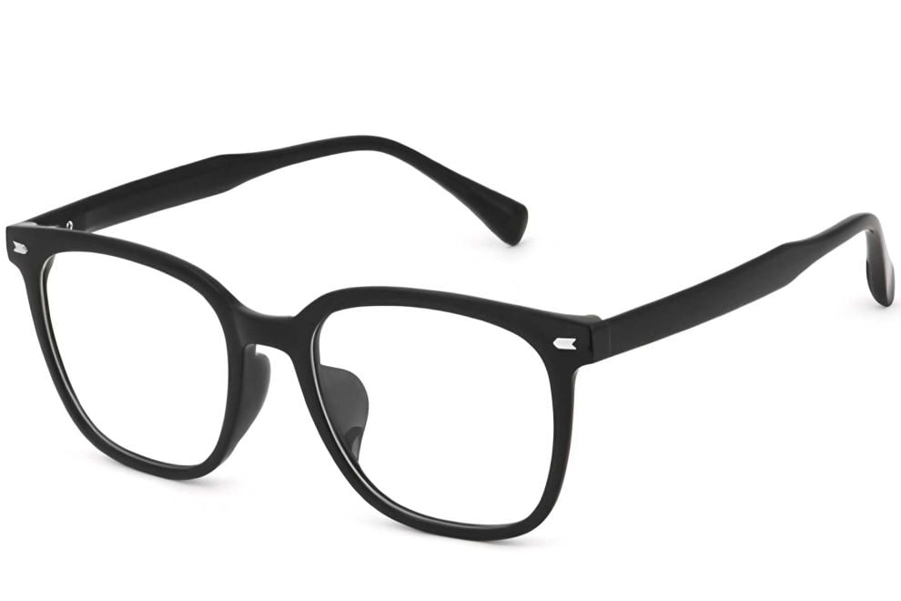 Gafas ovaladas negras TR90 #BS0620-0010