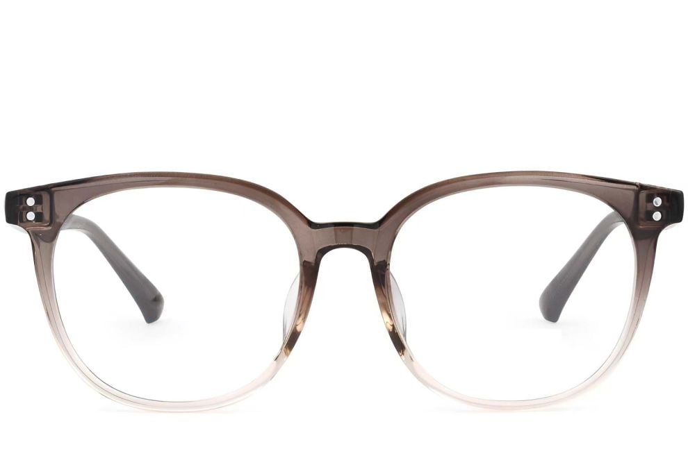 Gafas ovaladas TR90 marrones #BS0620-0017
