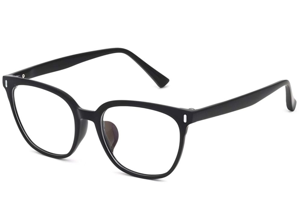 Gafas ovaladas negras TR90 #BS0620-0028