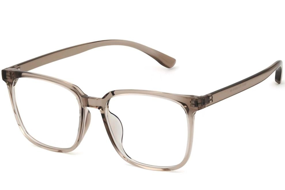 Gafas rectangulares TR90 marrones #BS0620-0032
