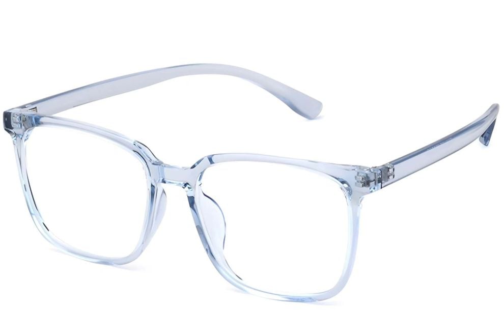 Rectangular Blue TR90 Glasses #BS0620-0035