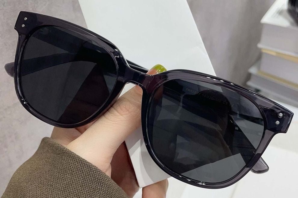 Oval Purple TR90 Sunglasses #BS0824-0003