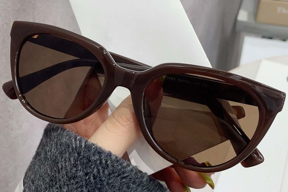 Butterfly Brown TR90 Sunglasses #BS0824-0038