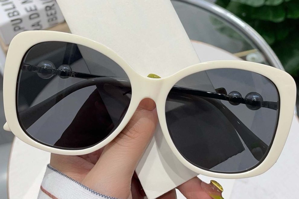 Butterfly Cream TR90 Sunglasses #BS0824-0045