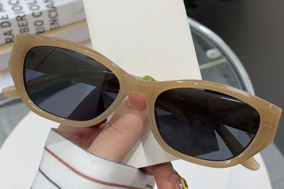 Butterfly Yellow TR90 Sunglasses #BS0824-0054