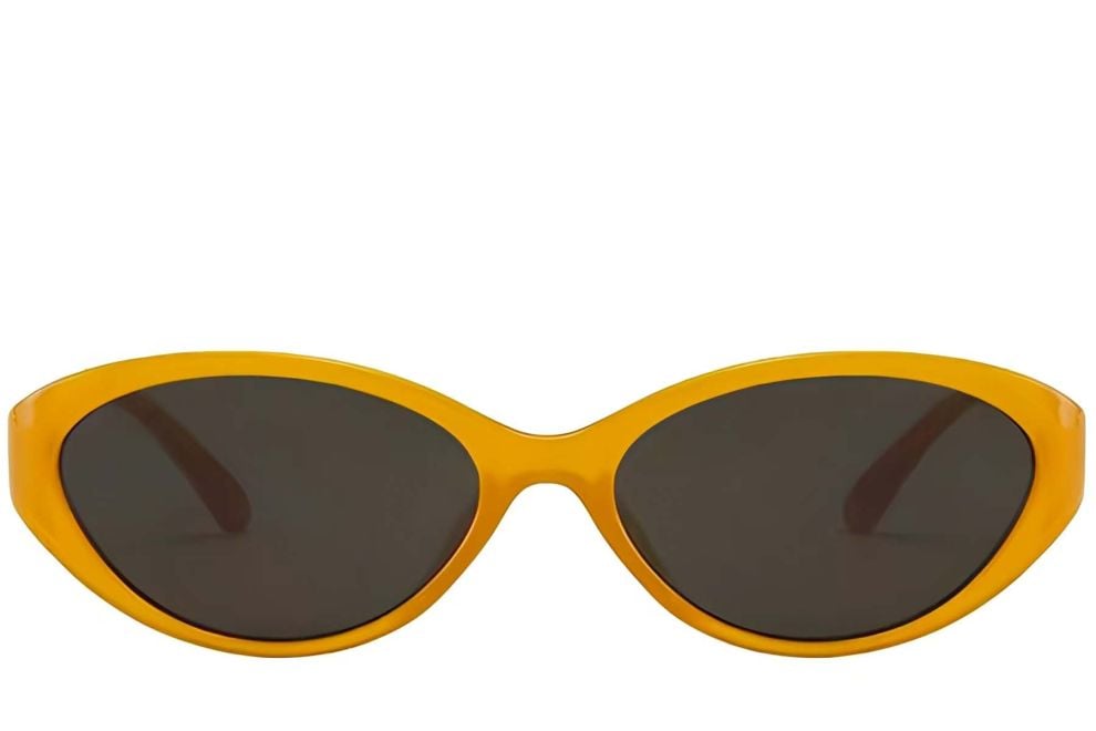 Gafas de sol TR90 mariposa amarillas #BS0824-0094