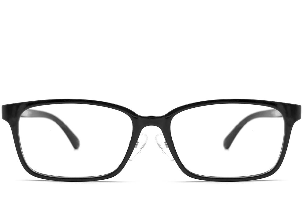 Rectangular Black TR90 Glasses #BS1013-0004