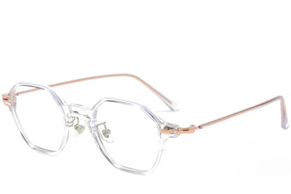 Geometrische transparente TR90-Brille #BS1025-0020