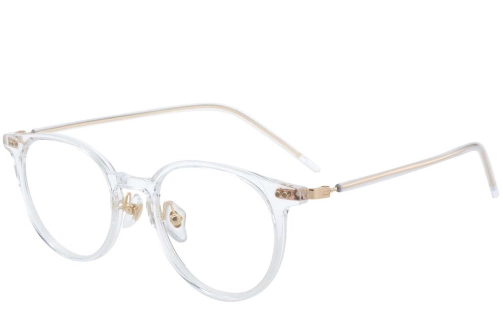 Oval Transparent TR90 Glasses #BS1025-0032