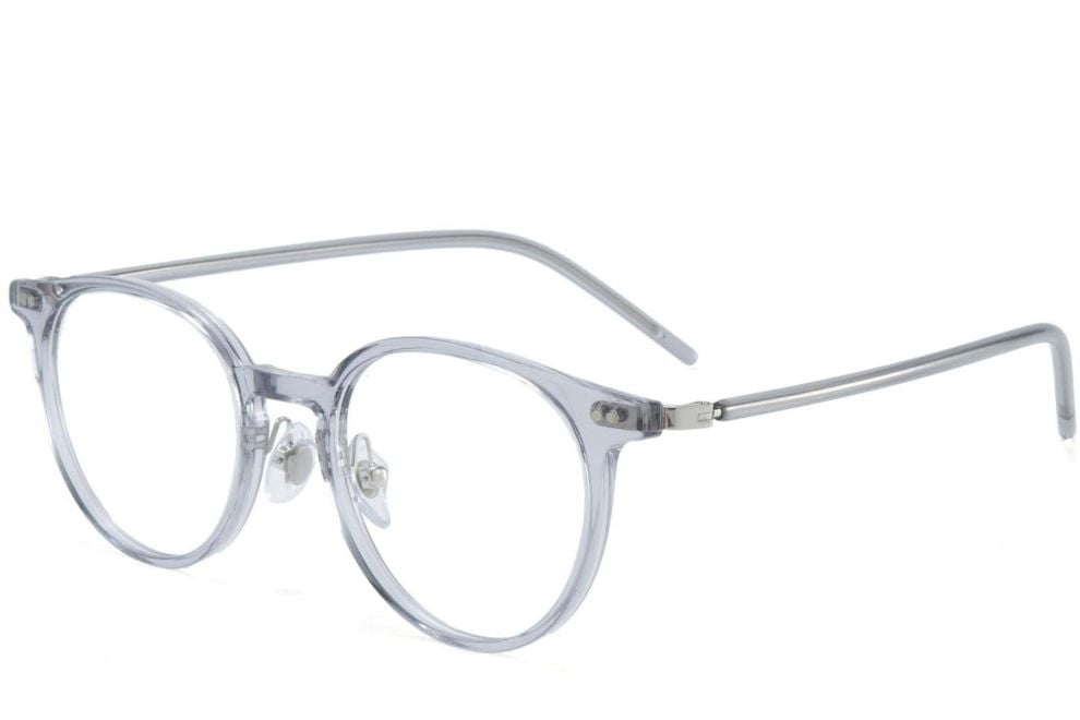 Oval Grey TR90 Glasses #BS1025-0033