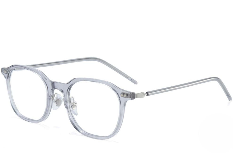 Rectangular Grey TR90 Glasses #BS1025-0047