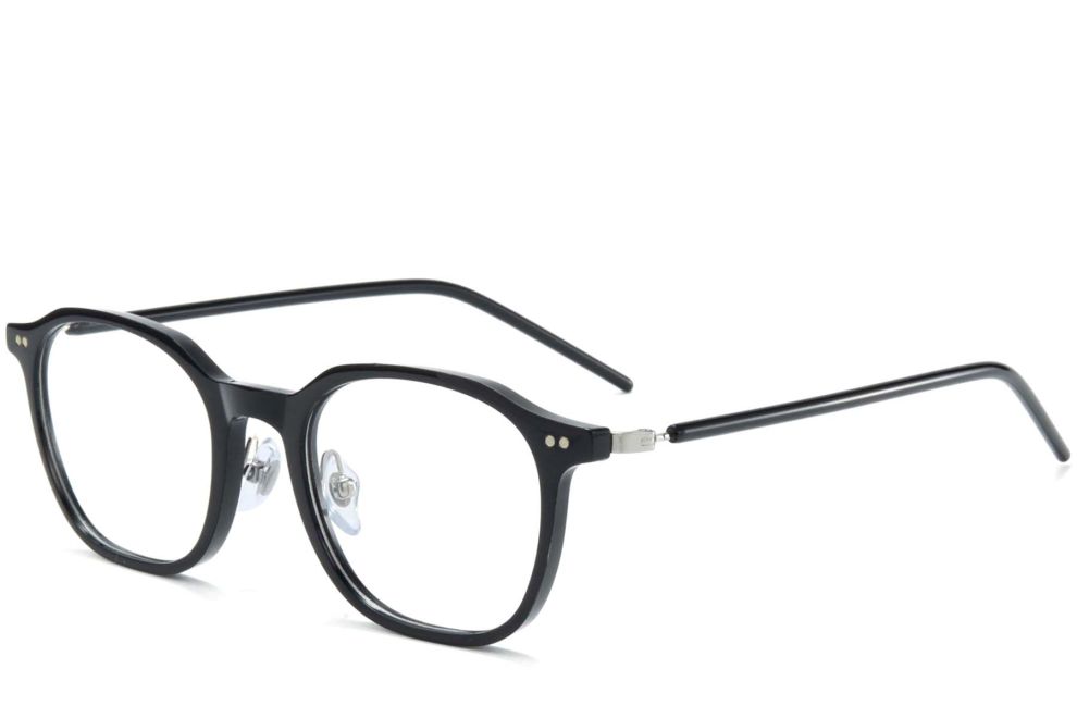 Rectangular Black TR90 Glasses #BS1025-0052