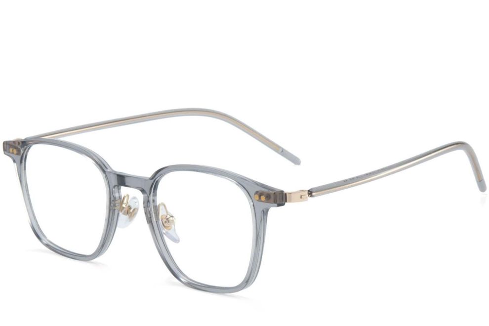 Rectangular Grey TR90 Glasses #BS1025-0062
