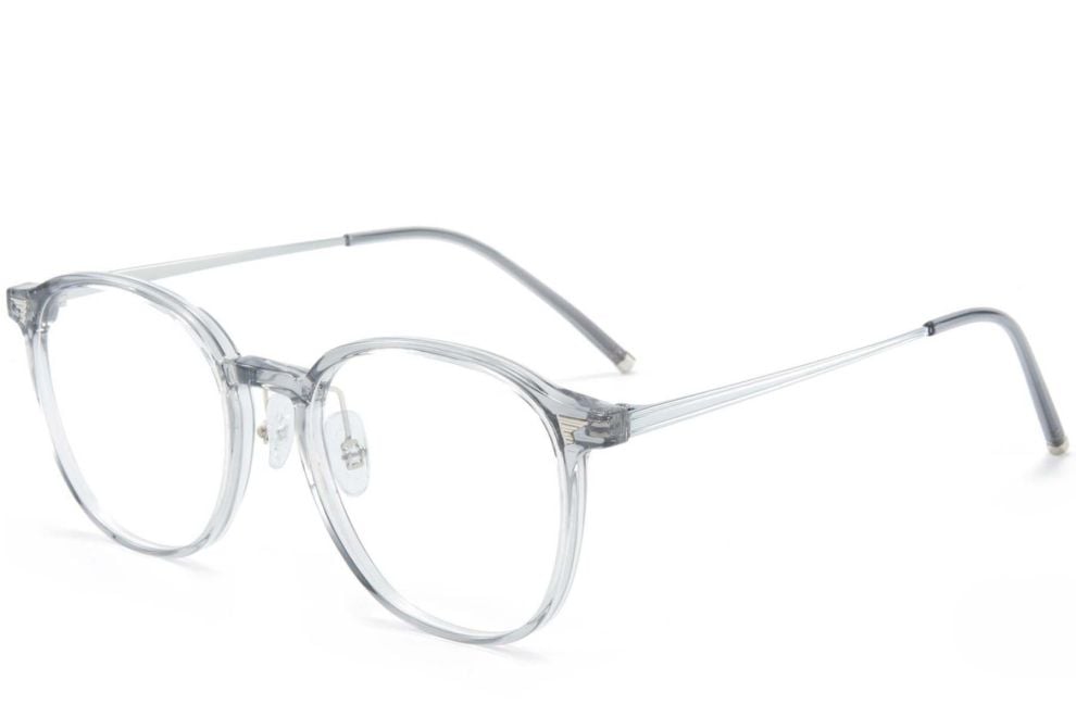 Rectangular Grey TR90 Glasses #BS1025-0074