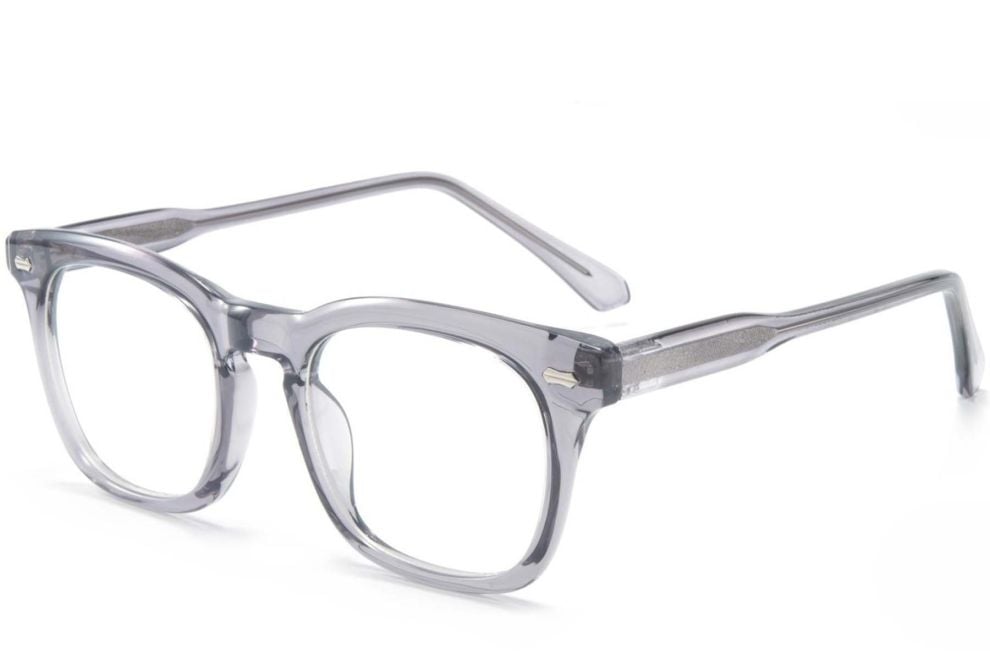 Rectangular Grey TR90 Glasses #BS1025-0080