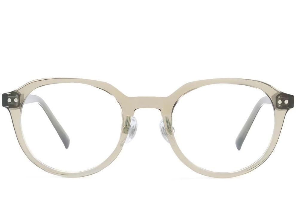 Oval Green TR90 Glasses #BS1025-0088