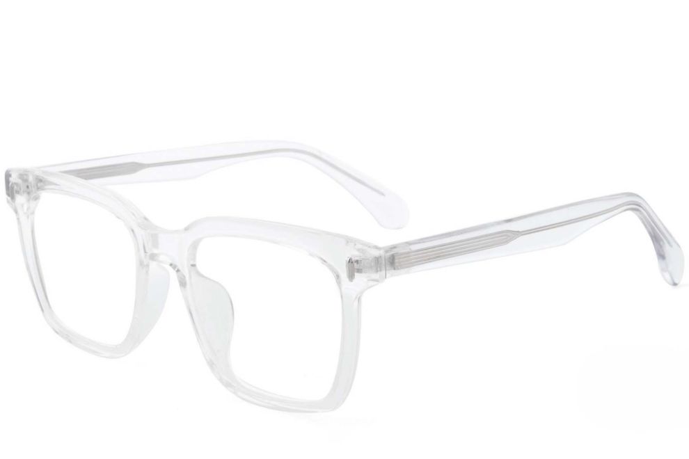 Rectangular Transparent TR90 Glasses #BS1025-0094