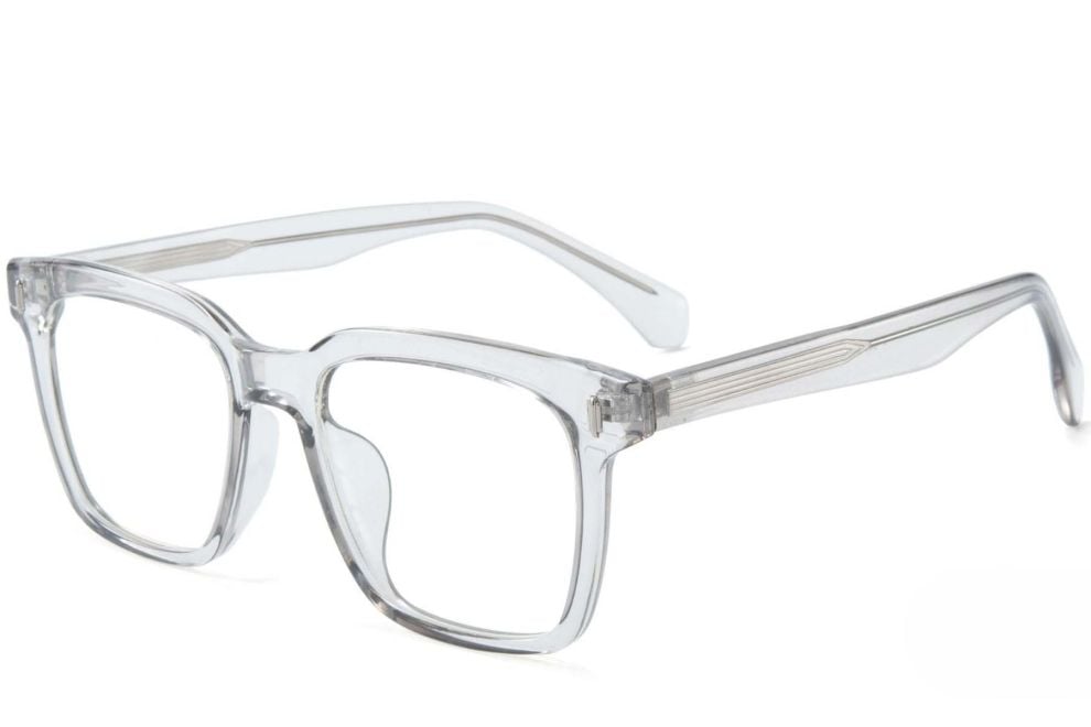 Rectangular Transparent TR90 Glasses #BS1025-0095