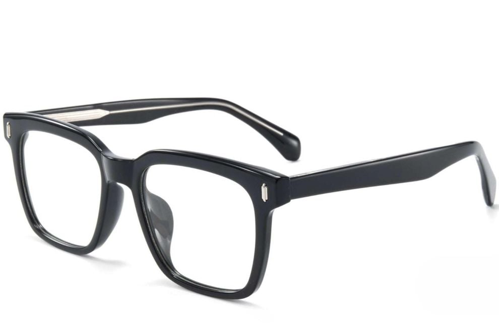 Rectangular Black TR90 Glasses #BS1025-0096