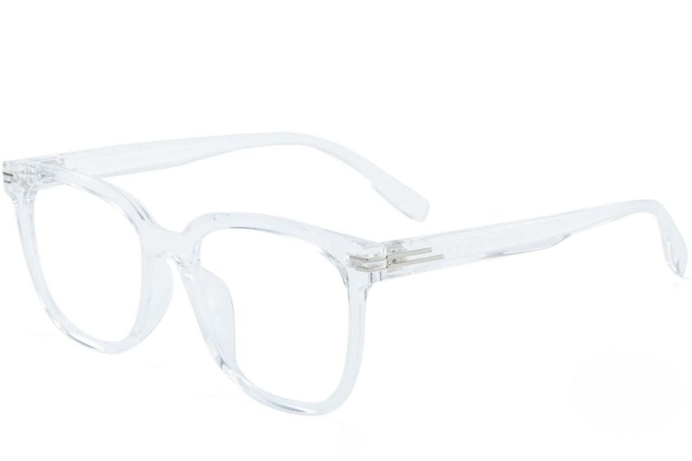 Rectangular Transparent TR90 Glasses #BS1025-0111
