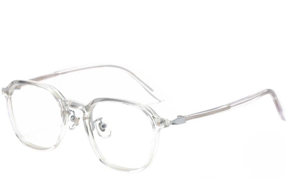 Gafas rectangulares transparentes TR90 #BS1025-0117
