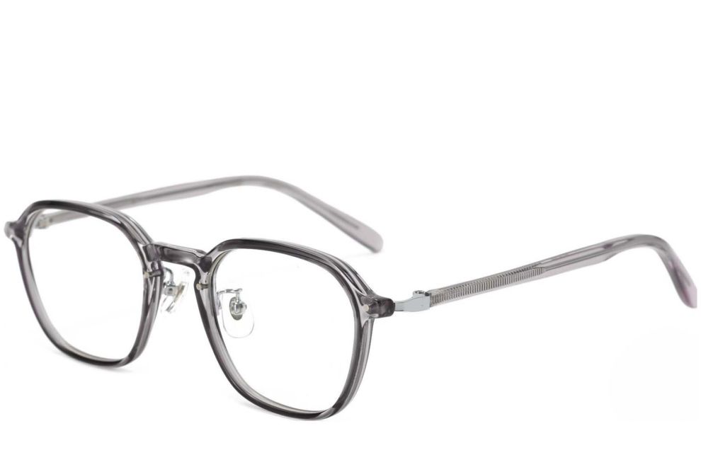 Rectangular Grey TR90 Glasses #BS1025-0118
