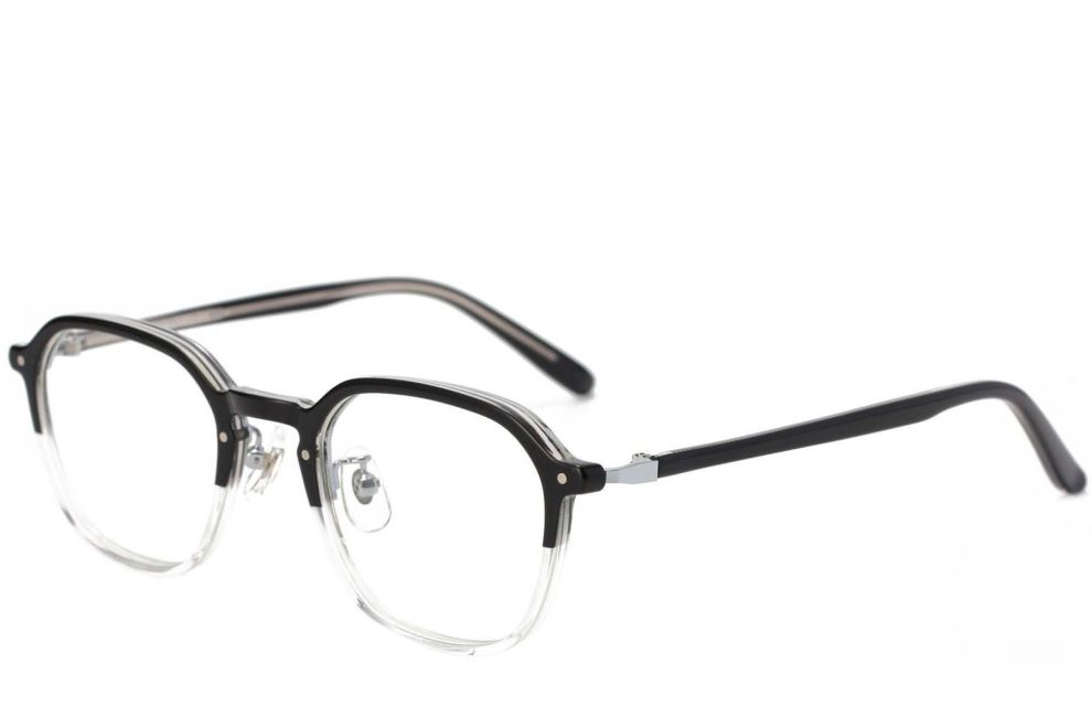 Rectangular Black TR90 Glasses #BS1025-0120