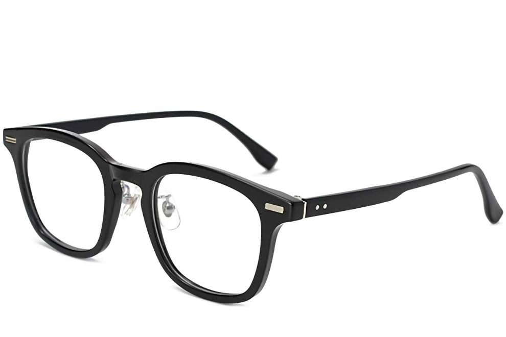 Rectangular Black TR90 Glasses #BS1025-0121
