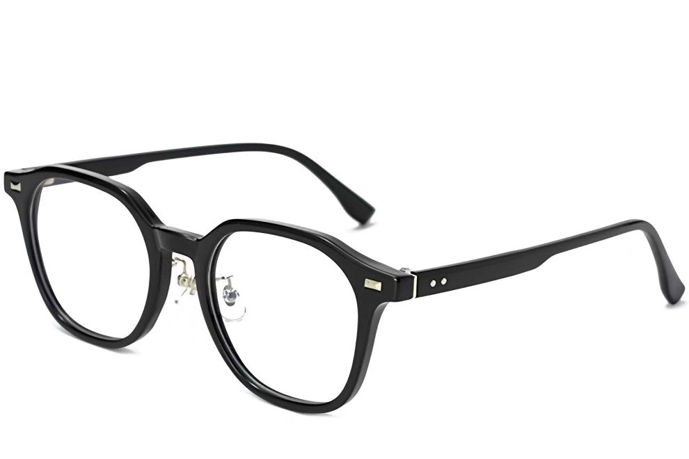 Rectangular Black TR90 Glasses #BS1025-0127