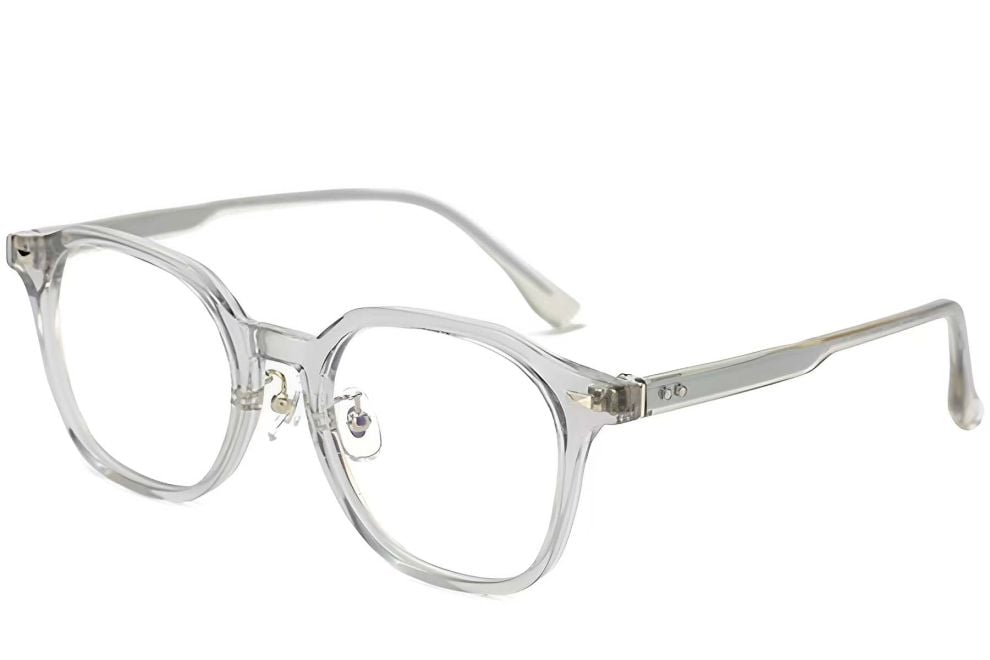 Rectangular Grey TR90 Glasses #BS1025-0129