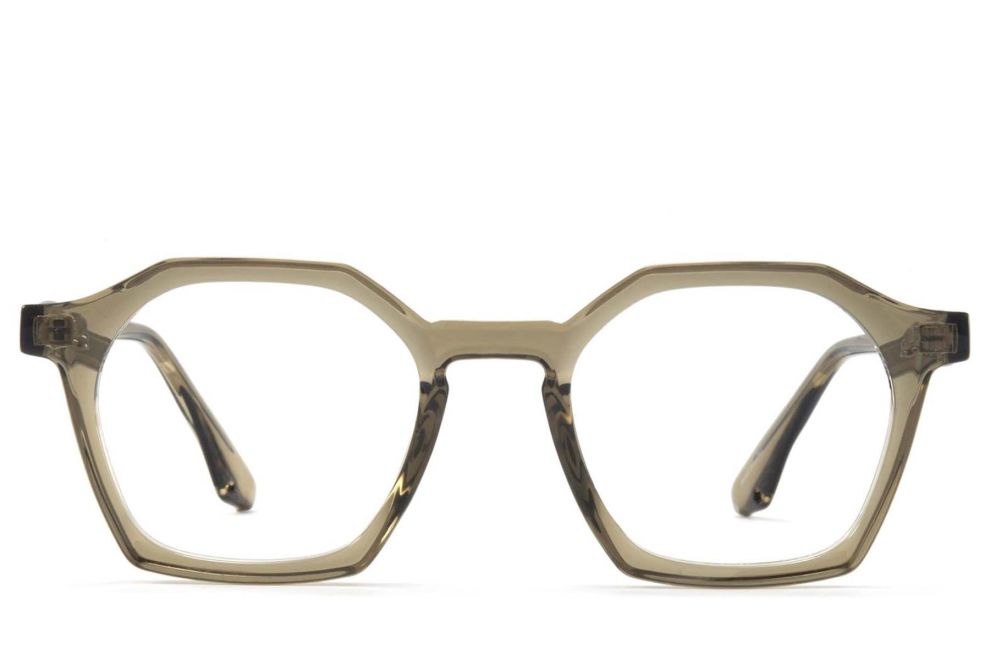 Geometrische grüne TR90-Brille #BS1025-0142