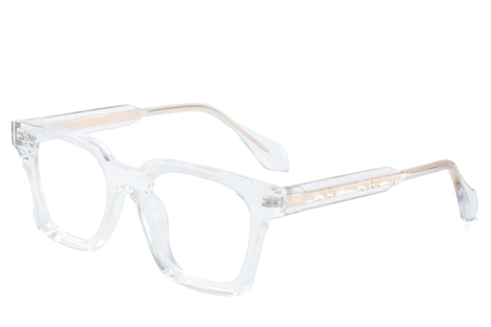 Rectangular Transparent TR90 Glasses #BS1025-0144