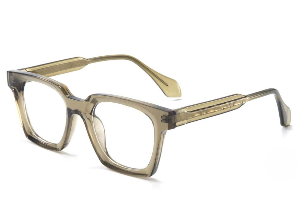 Rectangular Green TR90 Glasses #BS1025-0147