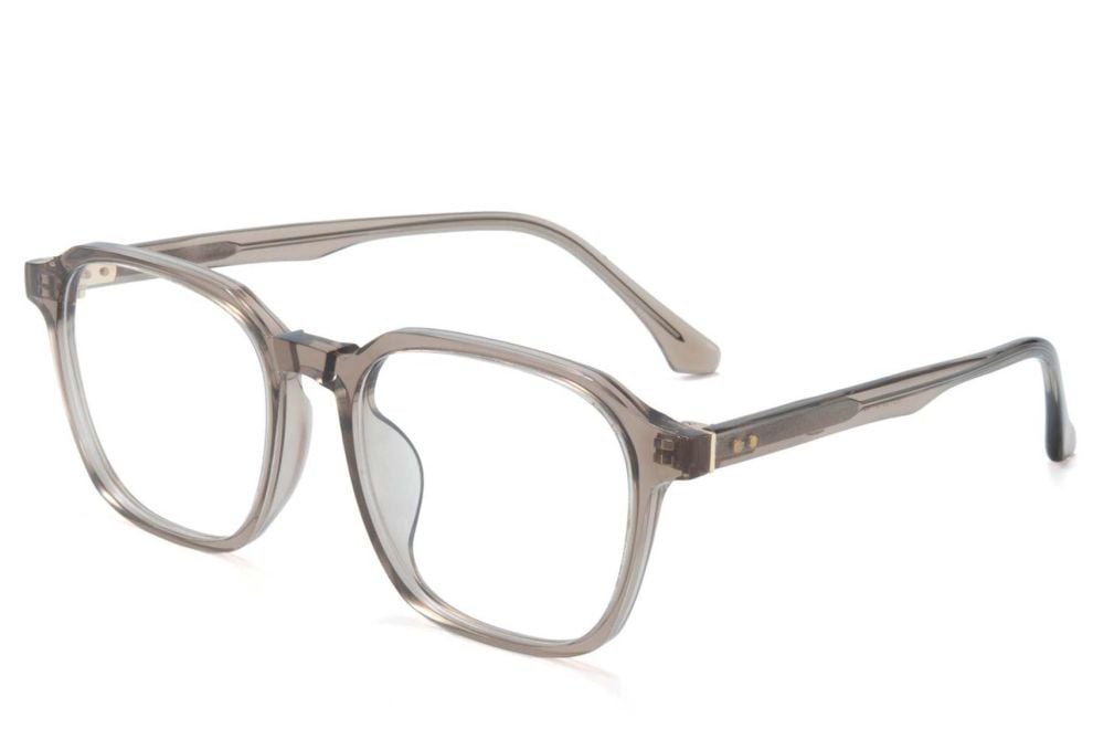 Rectangular Brown TR90 Glasses #BS1025-0151