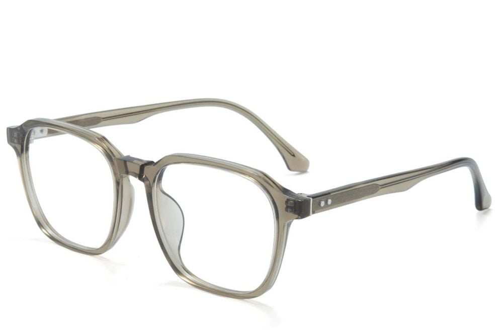 Rectangular Green TR90 Glasses #BS1025-0152