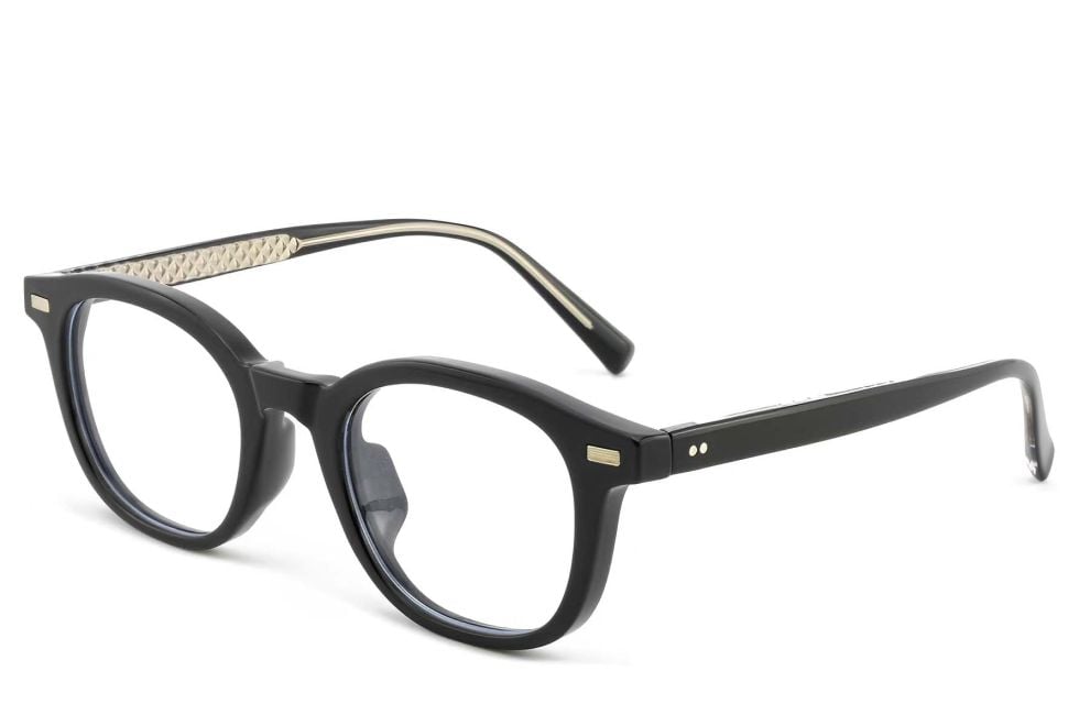 Rectangular Black TR90 Glasses #BS1025-0153
