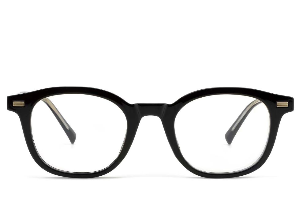 Lunettes rectangulaires noires TR90 #BS1025-0153