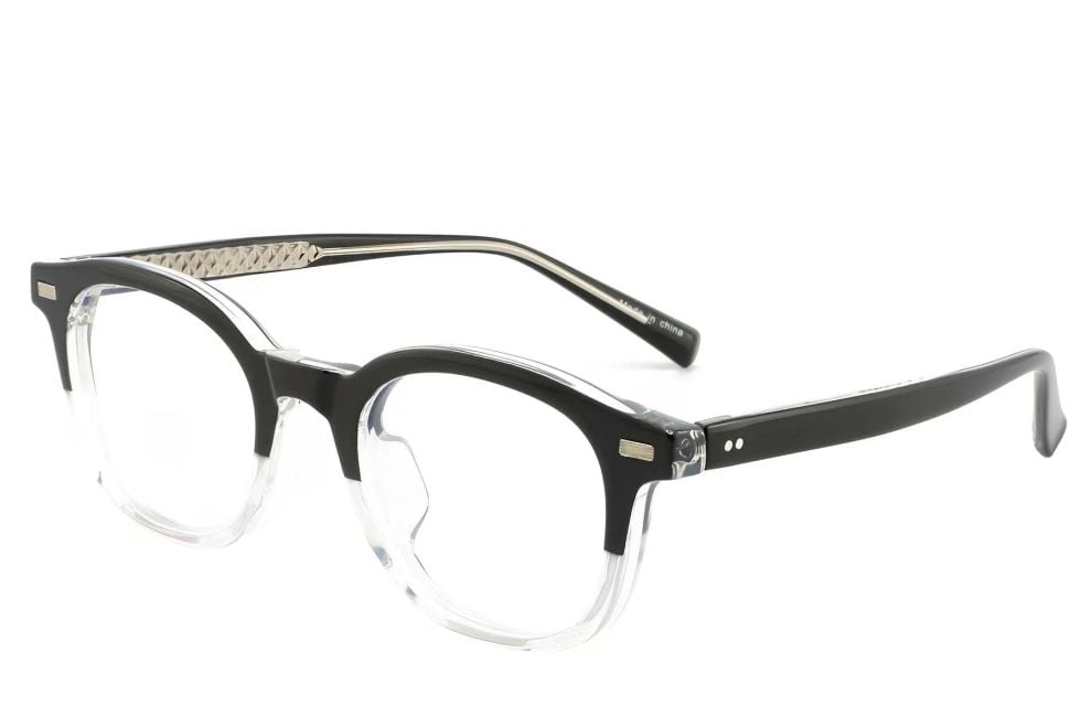 Rectangular Black TR90 Glasses #BS1025-0158